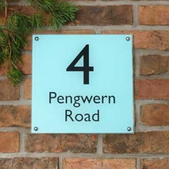Acrylic House Signs & Numbers