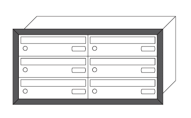 Closing profile straight image